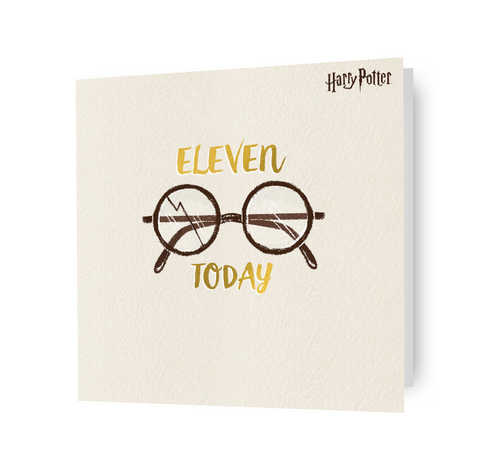 Harry Potter Age 11 Birthday Card