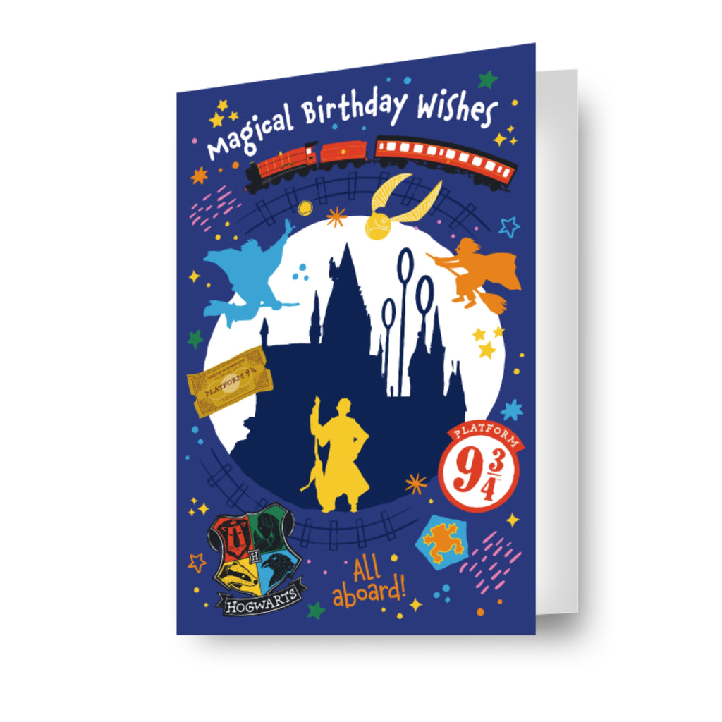 Harry Potter Lenticular Birthday Card