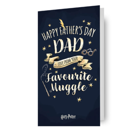 Harry Potter 'Favourite Muggle' Father's Day Card