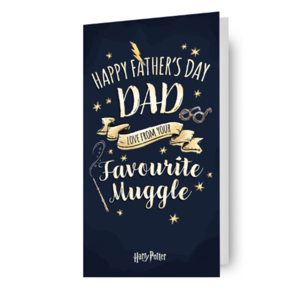 Harry Potter 'Favourite Muggle' Father's Day Card