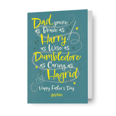 Harry Potter 'You're As Brave As...' Father's Day Card