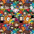Harry Potter 2 Sheets & 2 Tags Gift Wrap