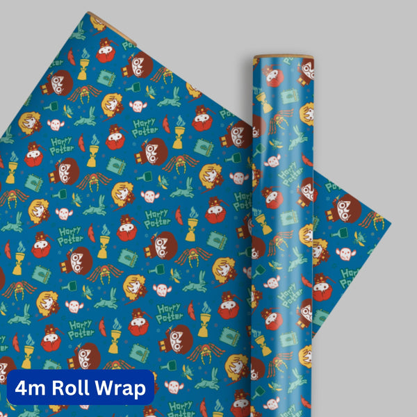 Harry Potter 4m Roll Wrapping Paper