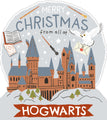 Harry Potter Zweinstein Kerstkaart