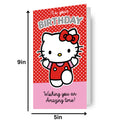 Hello Kitty Birthday Card