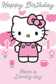 HELLO KITTY BIRTHDAY CARD