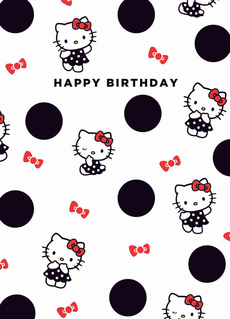 Hello Kitty Generic Birthday Card