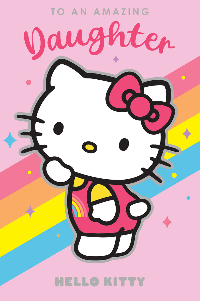 Hello Kitty Daughter Birthday Card