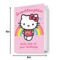Hello Kitty Granddaughter Birthday Card