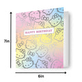 Hello Kitty Birthday Card