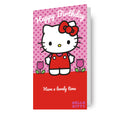 Hello Kitty 1 Sheet, 1 Tag, 1 Card Pack