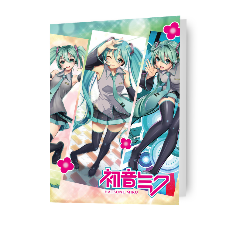 Hatsune Miku verjaardagskaart