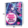 Hatsune Miku Birthday Card