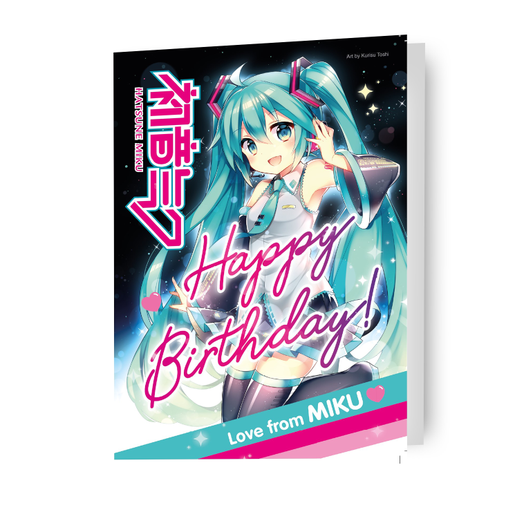 Biglietto d'auguri di Hatsune Miku 初音ミク