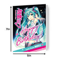 Hatsune Miku Birthday Card