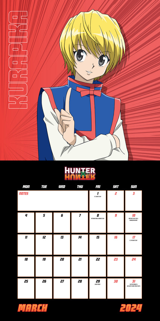 Premium Vector | Cat girl anime calendar 2023