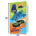 Hot Wheels Age 4 Birthday Card