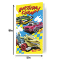 Hot Wheels Birthday Card