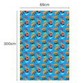 Hot Wheels Wrapping Paper 3m Roll - 3 Pack Bundle