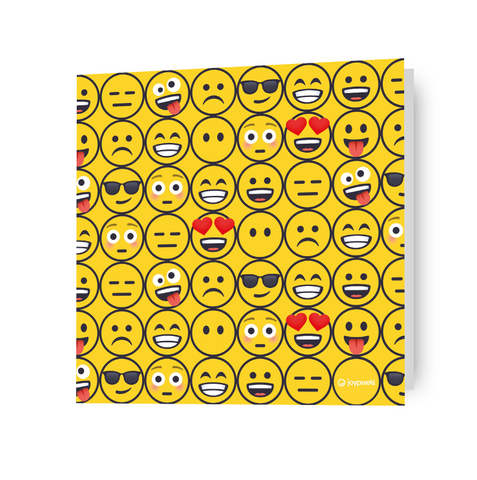 JoyPixels Greeting Card Emoji Faces