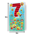 JoyPixels Emoji Age 7 Birthday Card