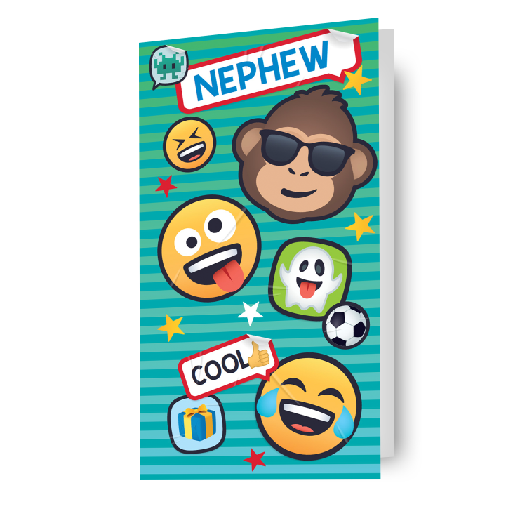 JoyPixels Emoji 'Neefje' Verjaardagskaart