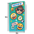 JoyPixels Emoji 'Nephew' Birthday Card