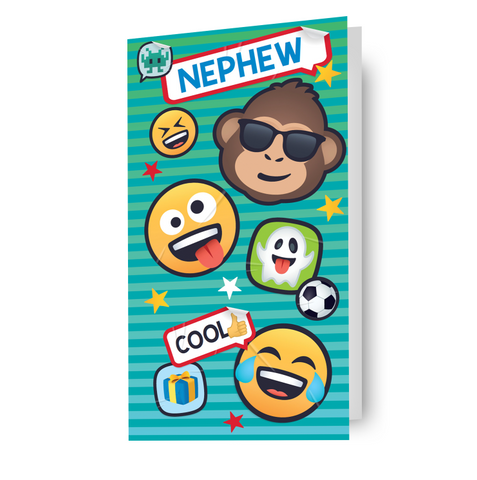 JoyPixels Emoji 'Neefje' Verjaardagskaart