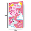 JoyPixels Emoji Age 5 Birthday Card