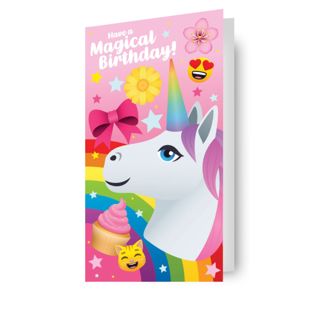 JoyPixels Sticker Birthday Card