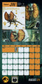 Jurassic World 2024 Square Calendar