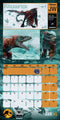 Jurassic World 2024 Square Calendar