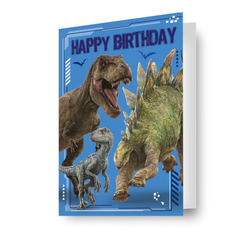 Jurassic World 'It's Your Birthday' Card