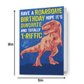Jurassic World Birthday Card