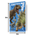 Jurassic World 'Roar Your 7' 7th Birthday Card