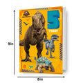 Jurassic World Age 5 Birthday Card