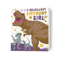 Jurassic World 'Birthday Girl' Dinosaur Card