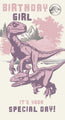 Jurassic World 'Special Day!' Birthday Girl Card