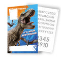 Jurassic World Personalise Birthday Card With Sticker Sheet