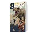 Jurassic World Age 8 Birthday Card
