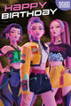 KPOP DEMON HUNTERS LENTICULAR 3D-EFFECT CARD