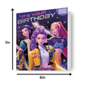 KPop Demon Hunters Birthday Card