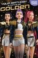 KPop Demon Hunters Birthday Card