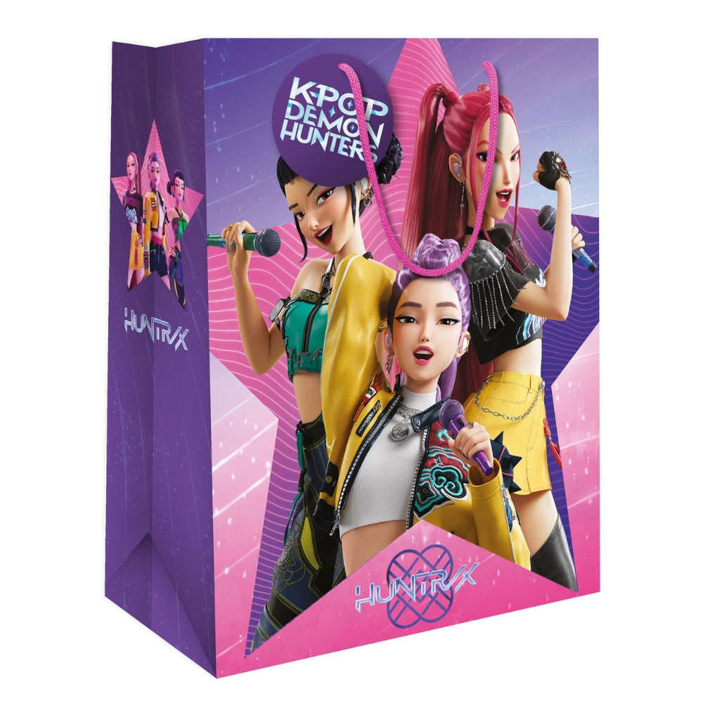 KPop Demon Hunters Huntr/X Medium Gift Bag