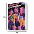 KPOP DEMON HUNTERS LENTICULAR 3D-EFFECT CARD