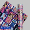 KPop Demon Hunters 4m Roll Wrapping Paper