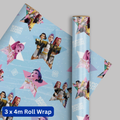 KPOP DEMON HUNTERS CHRISTMAS ROLL WRAP - 3 PACK  BUNDLE