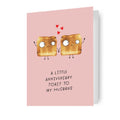 KATE SMITH HUSBAND ANNIVERSARY CARD