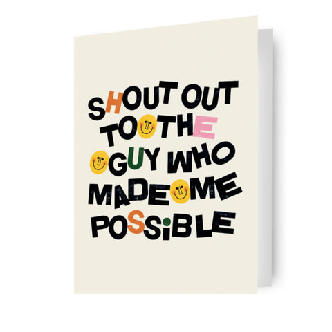 Kate Smith Father's Day Card