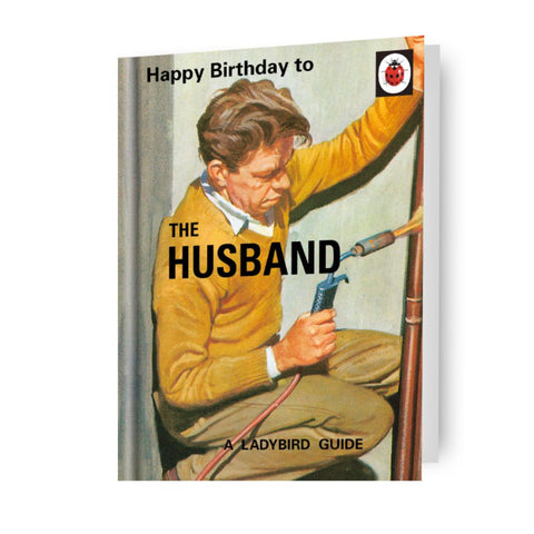 Ladybird Books 'The Husband' verjaardagskaart